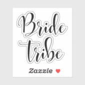 Sticker Tribu Elegant Bride (Feuille)
