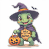 Sticker Trick-or-Tortue (Devant)
