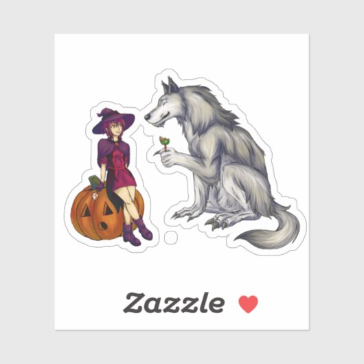 Sticker Trick ou Treat Buddies (Feuille)