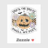 Sticker Trick Ou Treat Smell My Feed (Feuille)