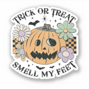 Sticker Trick Ou Treat Smell My Feed