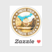 Sticker Trieste (Feuille)