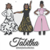 Sticker Trio de danseuses de louange #1 (Devant)