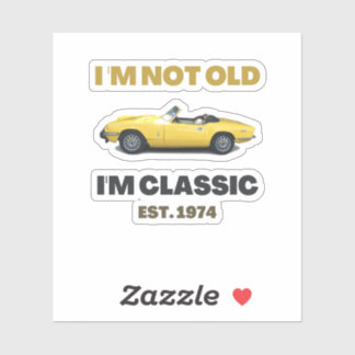 Sticker Triomphe classique Spitfire Je suis Tshirt classiq