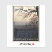 Sticker Tristesse parisienne (Feuille)