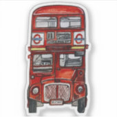 Sticker Trois autobus (Devant)