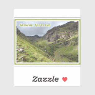 Sticker Trois Soeurs de Glencoe, Montagnes, Ecosse