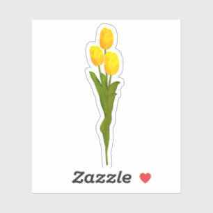 Sticker Trois Tulipes