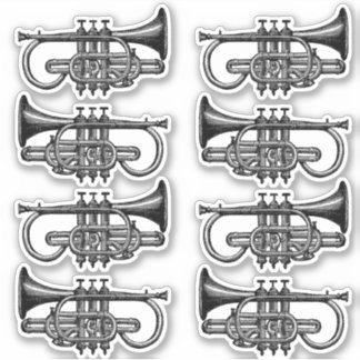 Sticker Trompettes