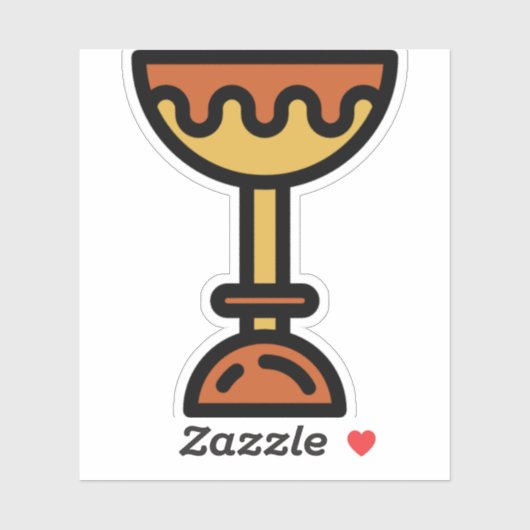 Sticker trophée (Feuille)