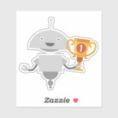 Sticker trophée Mia (Feuille)