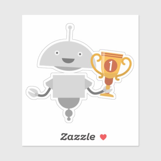 Sticker trophée Mia (Feuille)