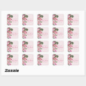 Sticker Tropical Rose (Feuille)