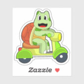 Sticker Trottinette Tortue (Feuille)