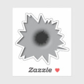 Sticker Trou de puce (Feuille)