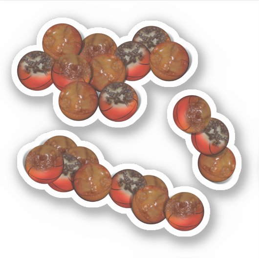 Sticker Trous de basketball (Devant)