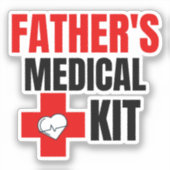 Sticker Trousse médicale père (Recto)