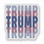 Sticker Trump (Devant)