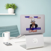 STICKER TRUMP 2020 GARDER L'AMÉRIQUE GRAND (Ordinateur portable sur le bureau)