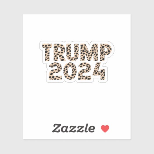 Sticker Trump 2024 (Feuille)