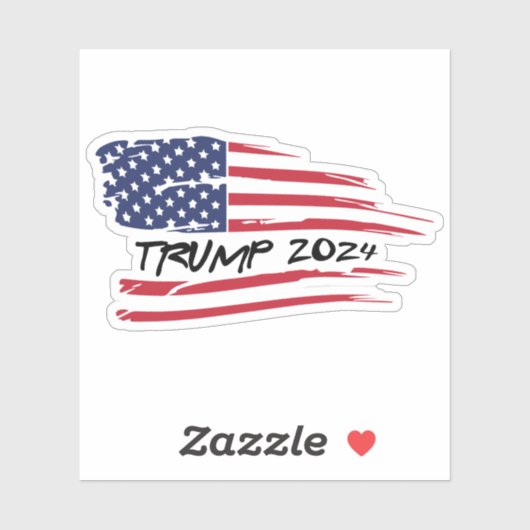 Sticker Trump 2024 (Feuille)