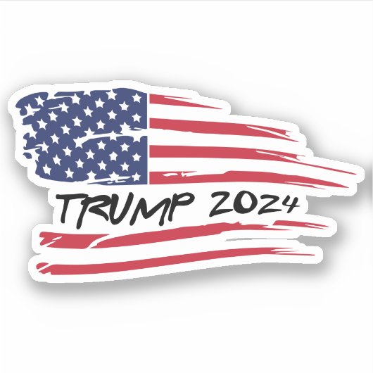 Sticker Trump 2024 (Devant)