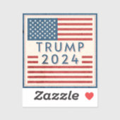 Sticker Trump 2024 (Feuille)