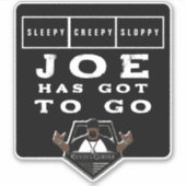 Sticker TRUMP 2024 avec un aigle (Devant)