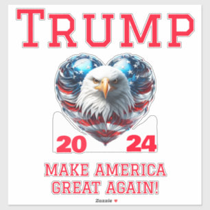 Sticker Trump 2024 Rendre sa grandeur à l'Amérique !