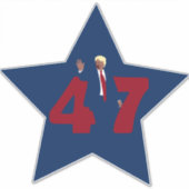 Sticker Trump 47 (Devant)