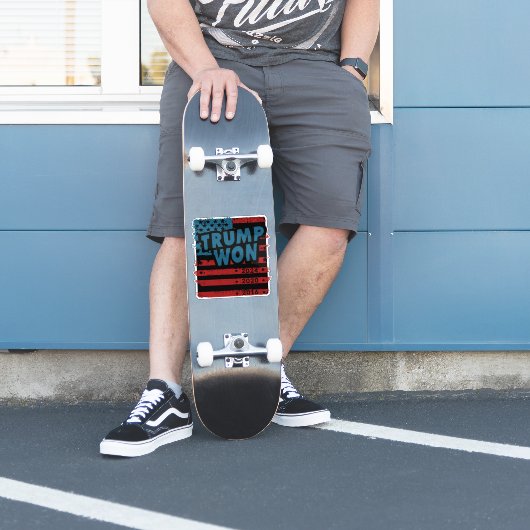 Sticker Trump a gagné 2024 (Patineur)