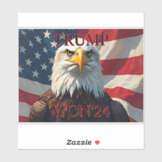 STICKER TRUMP A GAGNÉ 2024