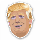 Sticker Trump classique (Devant)