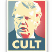 Sticker Trump Cult (Recto)