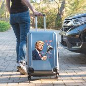 Sticker Trump : Encore plus d'années de grandeur ! (Valise Insitu)