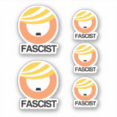 Sticker Trump est un fasciste (Devant)