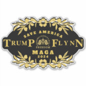 Sticker Trump Flynn 2024 (Devant)