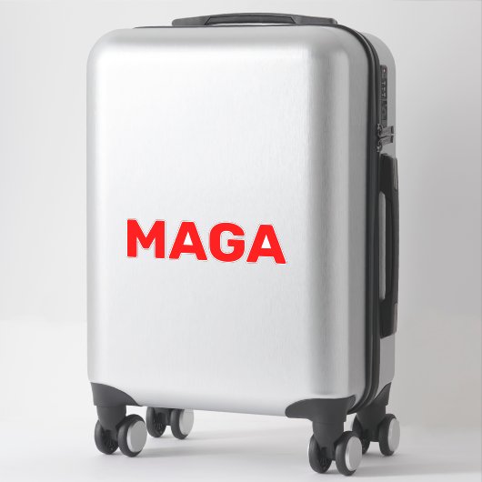 Sticker Trump Maga 2024 (Sur valise)