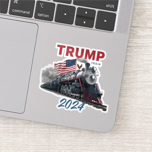 Sticker Trump Train 2024 (Détail)