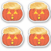 Sticker Trumpkin Jack O'Lantern (Devant)