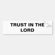Sticker "Trust In The Lord"