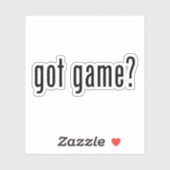 Sticker tu as du jeu ? (Feuille)