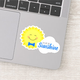 Sticker Tu Es Mon Soleil Heureux