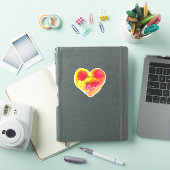 Sticker Tu Es Un Coeur Amoureux (Couverture iPad)