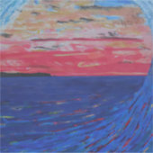 Sticker Tubes à peindre san clemente (Devant)