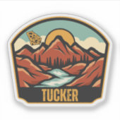 Sticker Tucker, Géorgie (Devant)