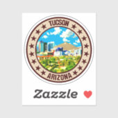 Sticker Tucson (Feuille)