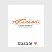 Sticker Tucson Arizona (Feuille)