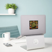 Sticker Tudor Inspired Design Scottish Scotland History  (Ordinateur portable sur le bureau)