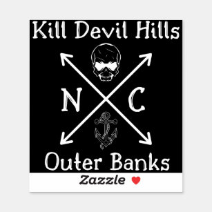 Sticker Tuer Devil Hills Outer Banks